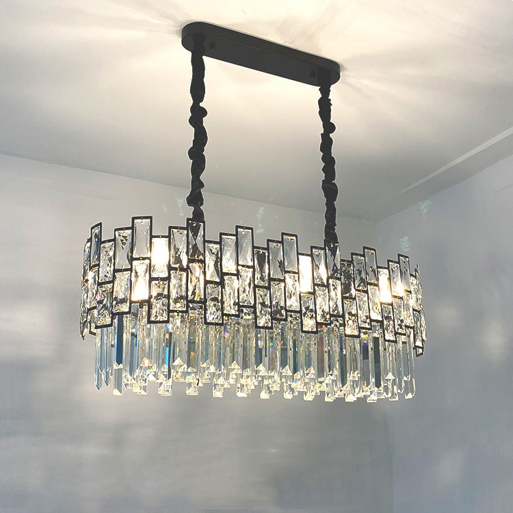 Palo clear Linear Chandelier for Kitchen Island - view 10