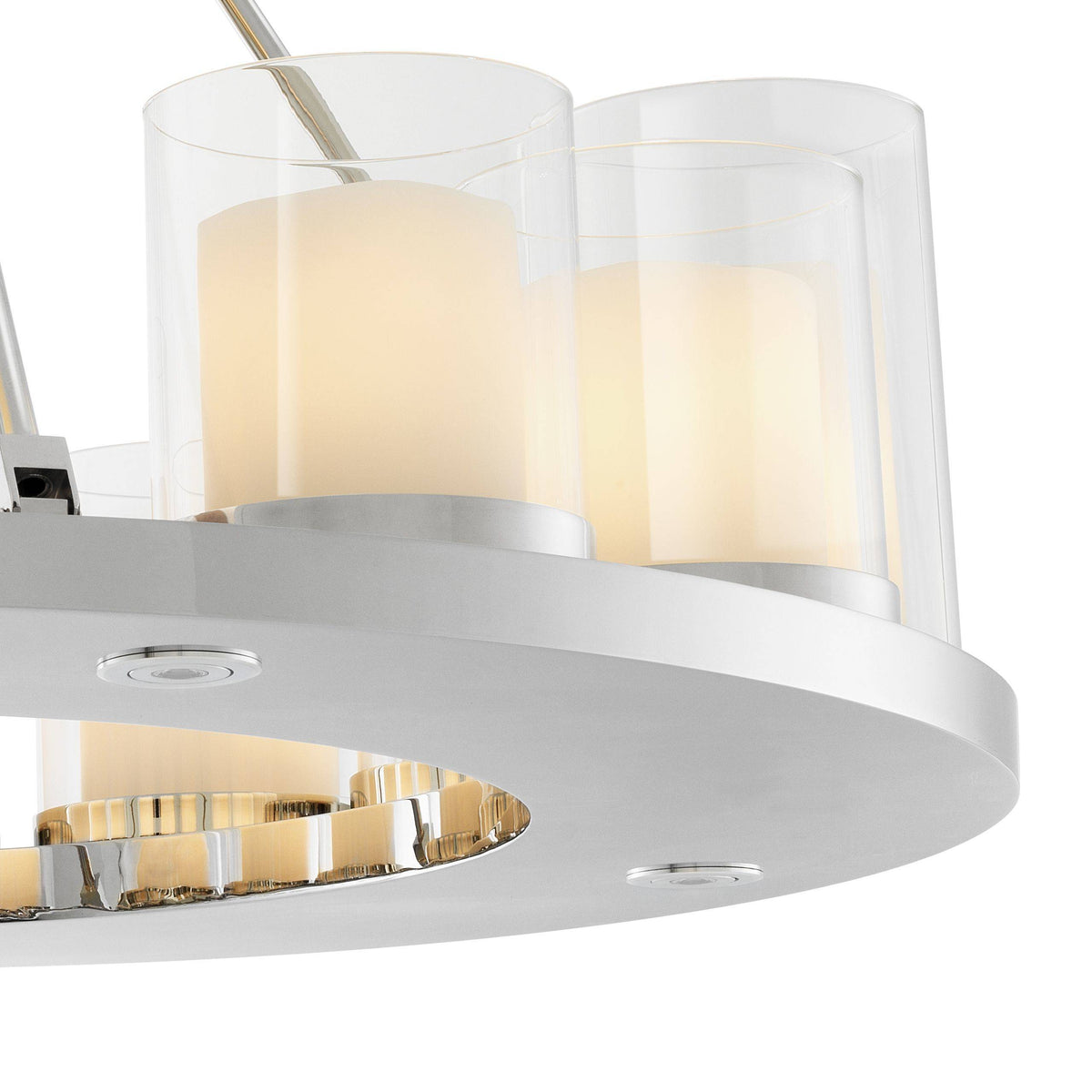 Summit Ring Modern Chandelier - Steel - view 6