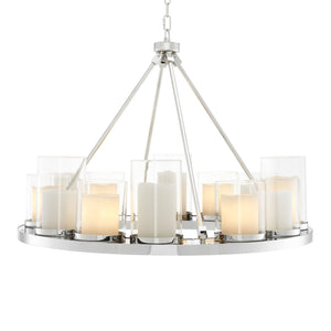 Summit Ring Modern Chandelier - Steel - view 2