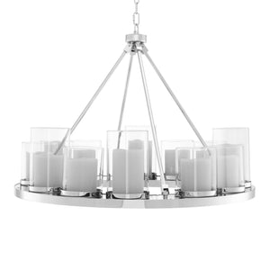 Summit Ring Modern Chandelier - Steel - view 3