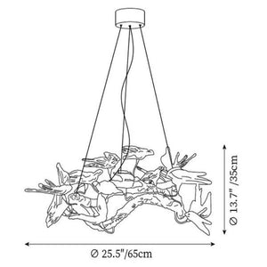 Seraph Branch Chandelier - view 8
