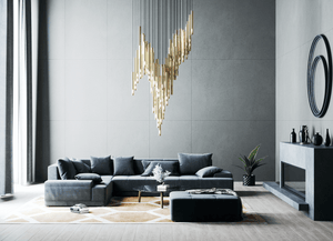 Galaxy Symphony Orchestra Meteor Shower Crystal Spiral Chandelier - view 40