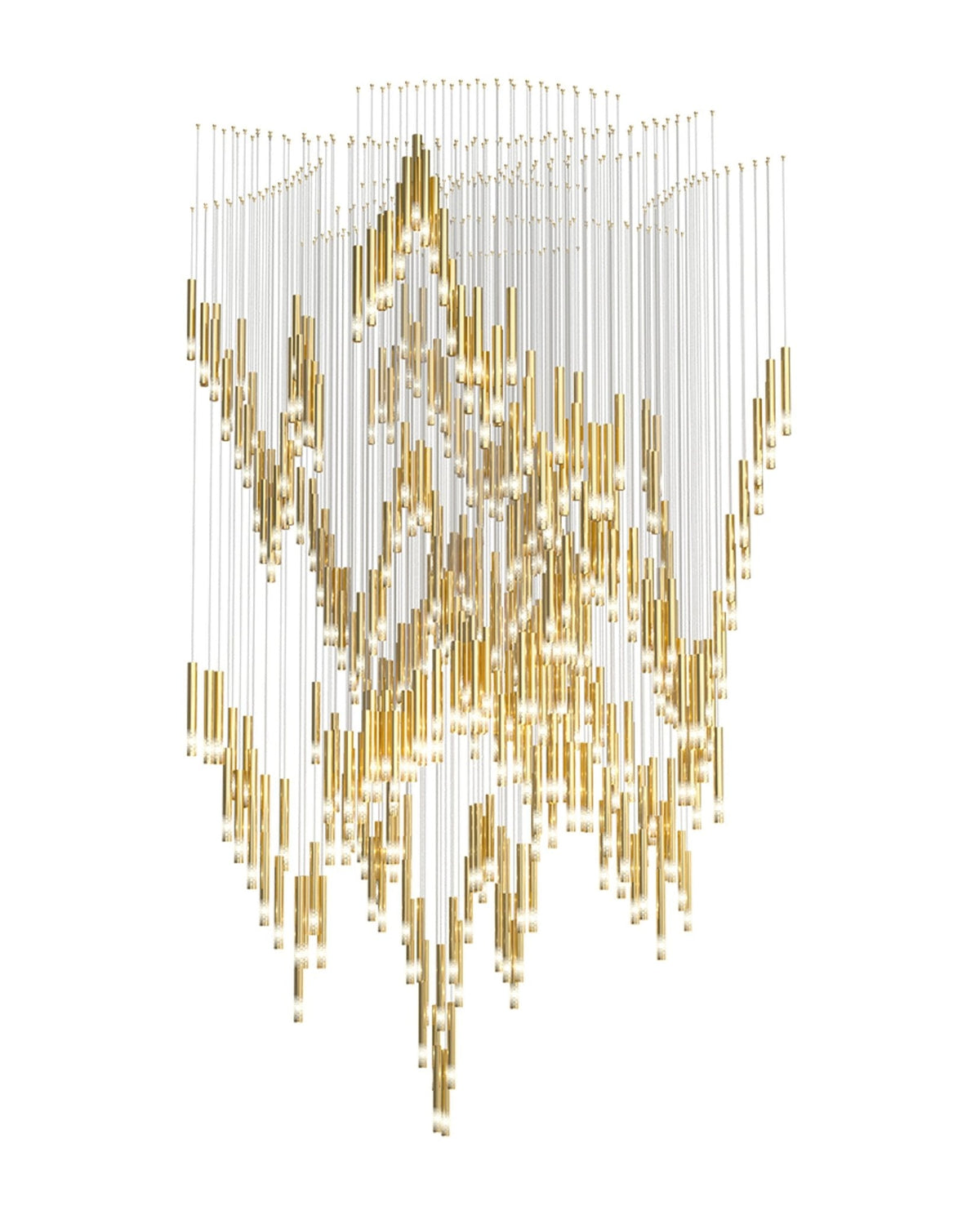 Galaxy Symphony Orchestra Meteor Shower Crystal Spiral Chandelier - view 41