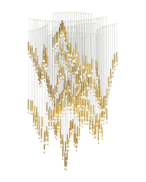 Galaxy Symphony Orchestra Meteor Shower Crystal Spiral Chandelier - view 41