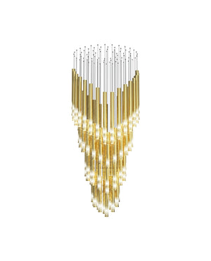 Galaxy Symphony Orchestra Meteor Shower Crystal Spiral Chandelier - view 43