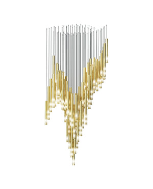 Galaxy Symphony Orchestra Meteor Shower Crystal Spiral Chandelier - view 44