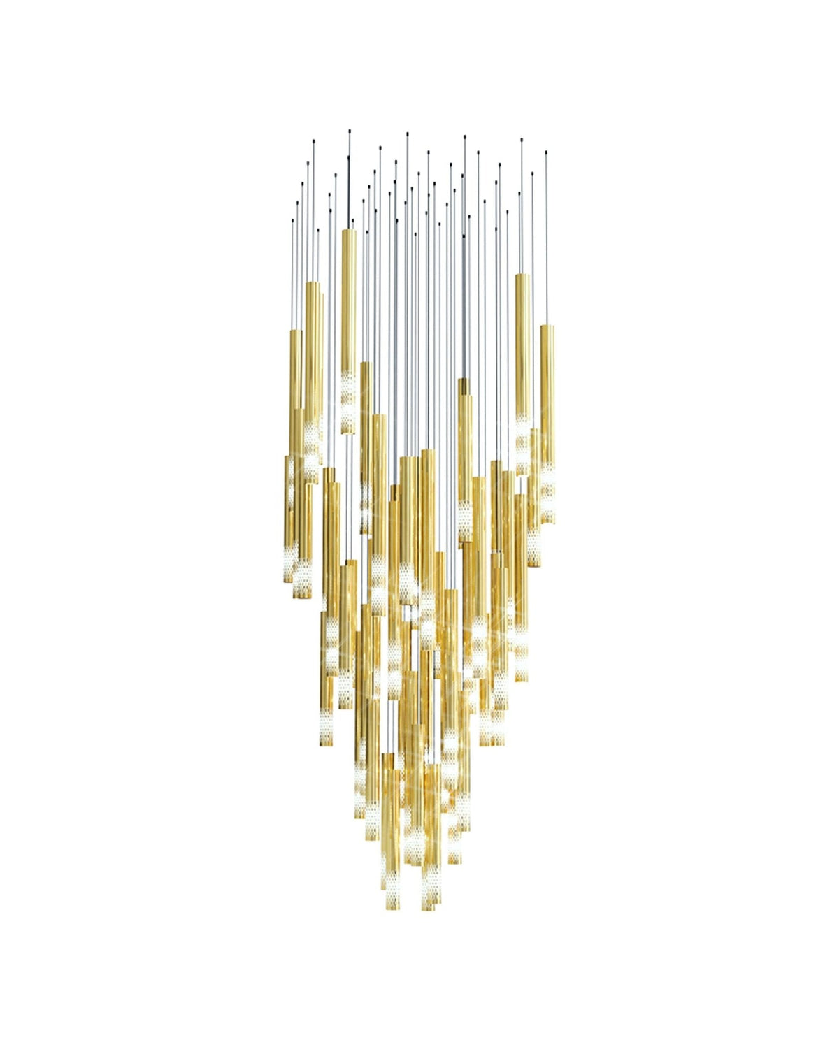 Galaxy Symphony Orchestra Meteor Shower Crystal Spiral Chandelier - view 45
