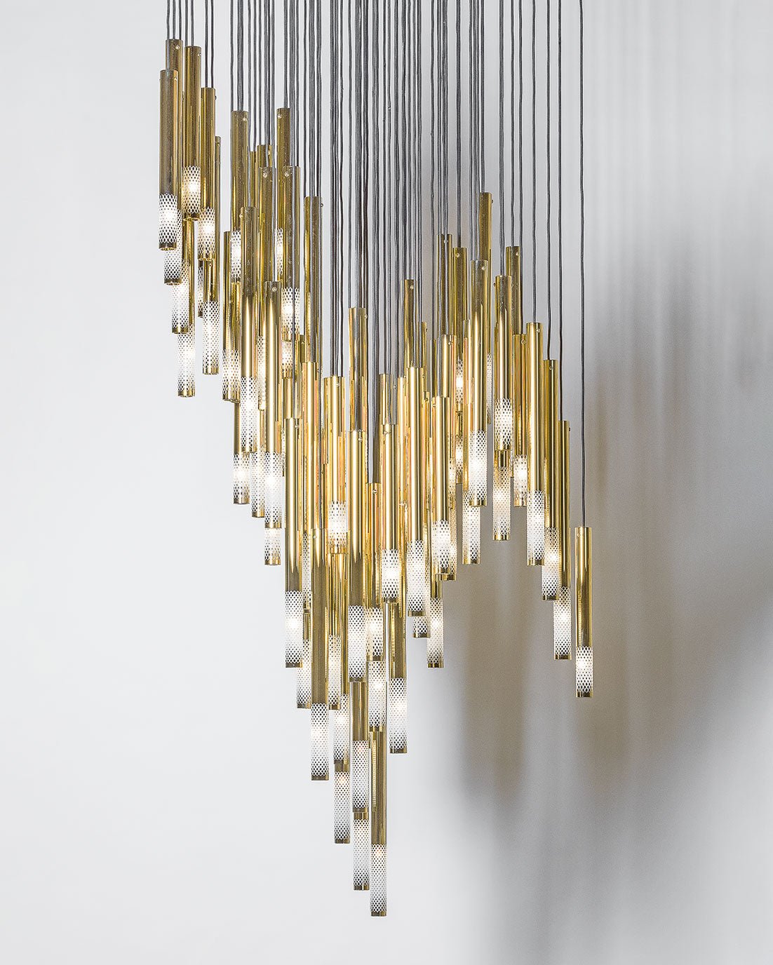 Galaxy Symphony Orchestra Meteor Shower Crystal Spiral Chandelier - view 23