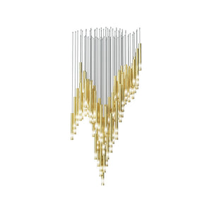 Galaxy Symphony Orchestra Meteor Shower Crystal Spiral Chandelier - view 25