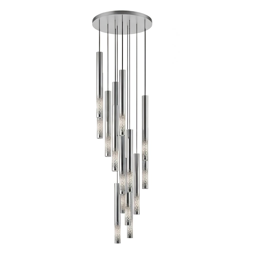 Galaxy Symphony Orchestra Meteor Shower Crystal Spiral Chandelier - view 55