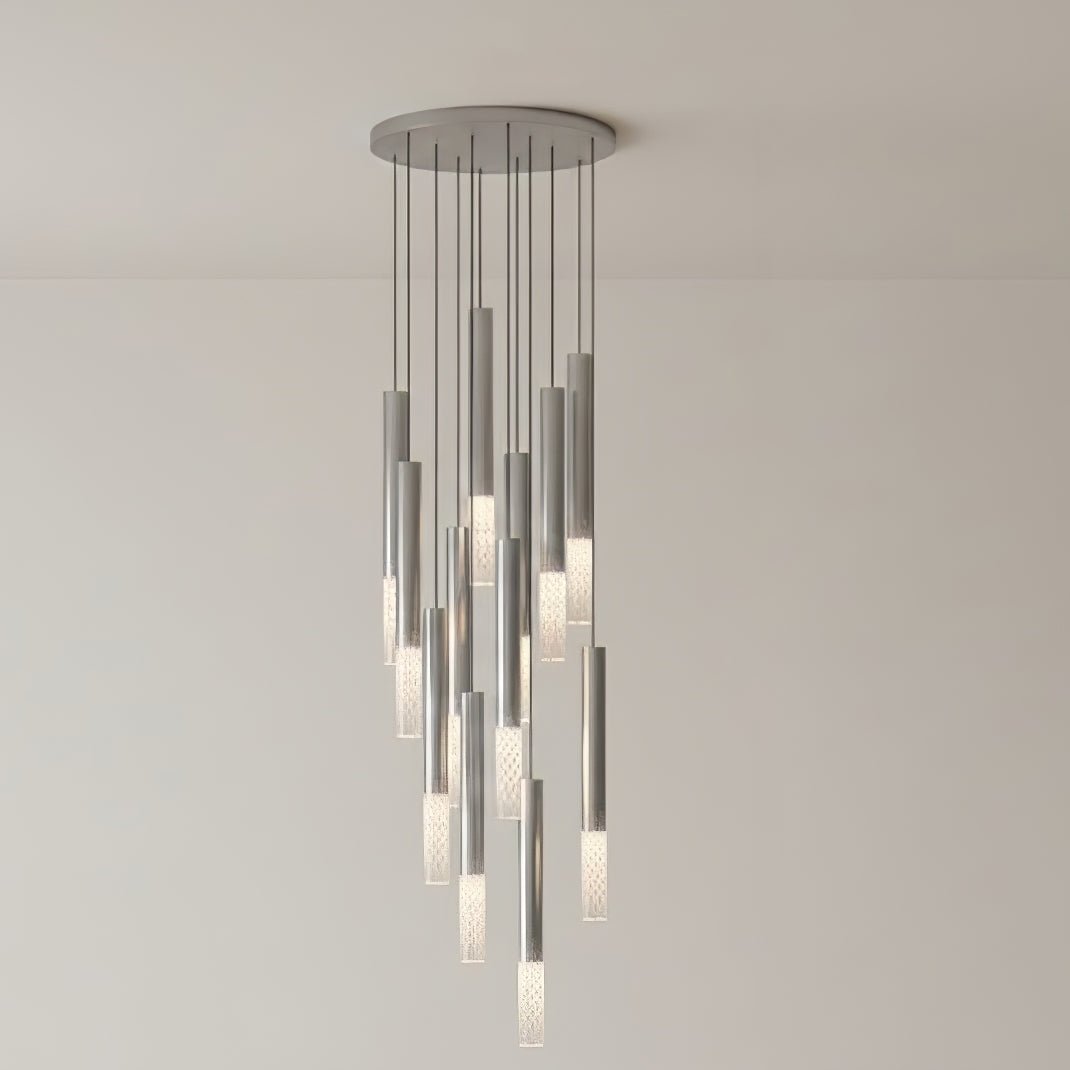 Galaxy Symphony Orchestra Meteor Shower Crystal Spiral Chandelier - view 57