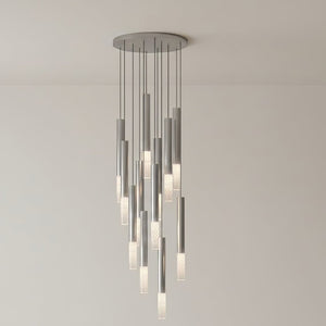 Galaxy Symphony Orchestra Meteor Shower Crystal Spiral Chandelier - view 57