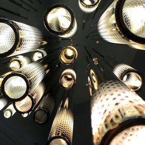 Galaxy Symphony Orchestra Meteor Shower Crystal Spiral Chandelier - view 7