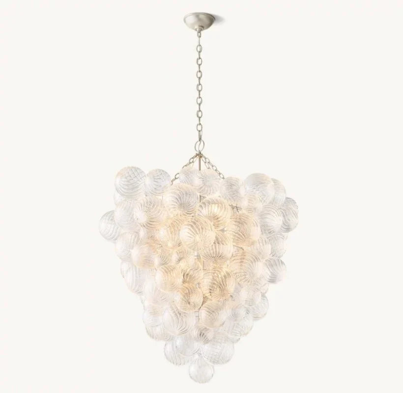 Tammy Grape Glass Ball Chandelier - view 2