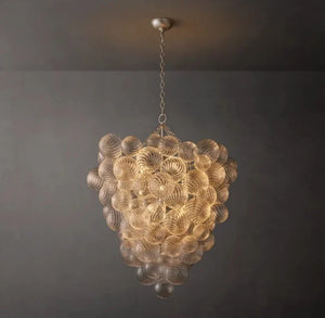 Tammy Grape Glass Ball Chandelier - view 4