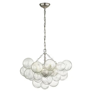 Tammy Round Glass Ball Chandelier 24" - view 3