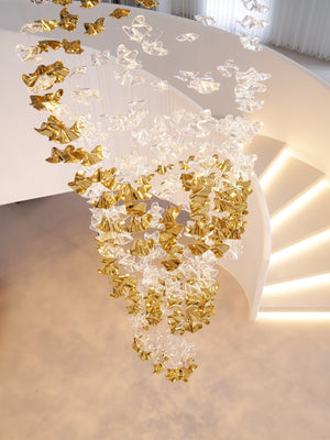 Galaxy Tidal Art Glass Crystal Spiral Chandelier - view 89