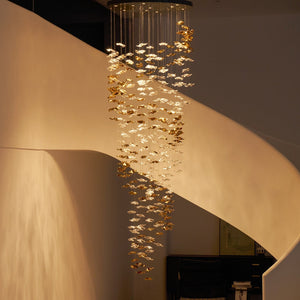 Galaxy Tidal Art Glass Crystal Spiral Chandelier - view 77