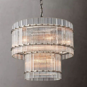Tina Two-Tier Luxury Round Chandelier 22" - view 3