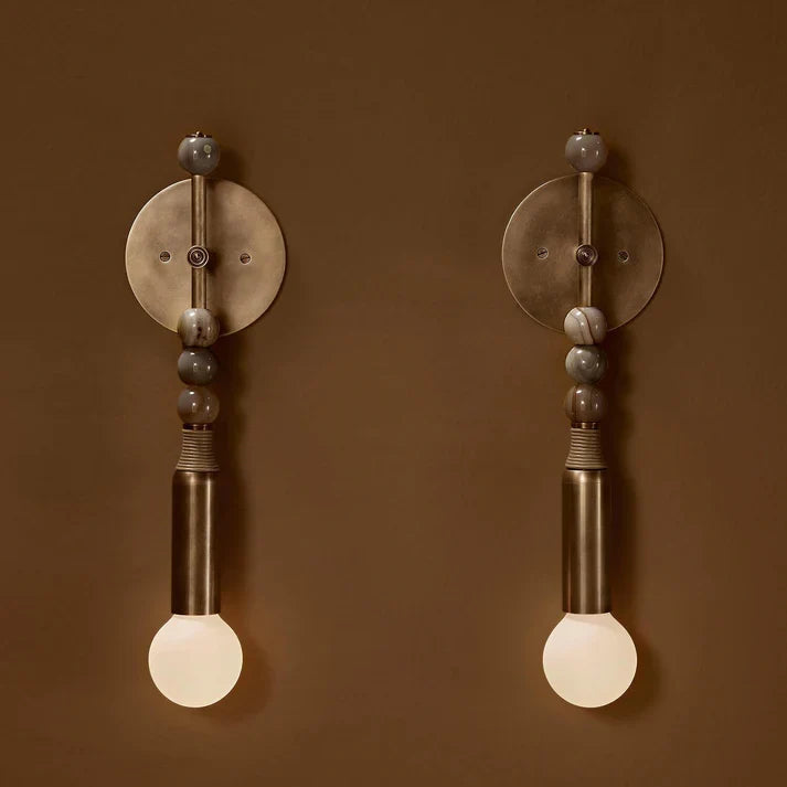 Toam Wall Lamp, brass wall sconce - view 20
