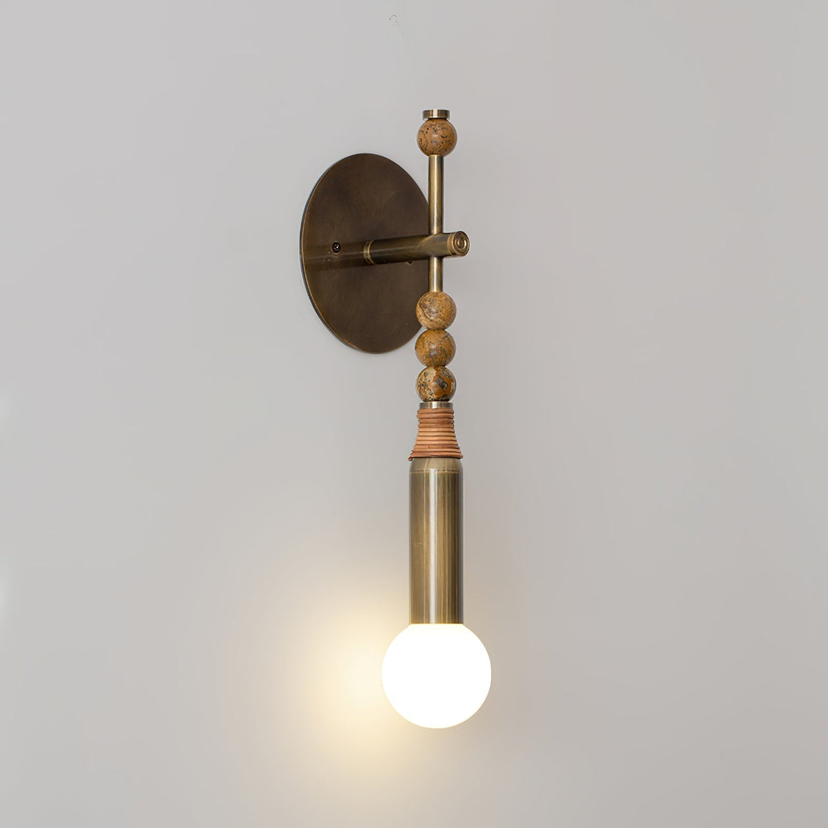 Toam Wall Lamp, brass wall sconce - view 11