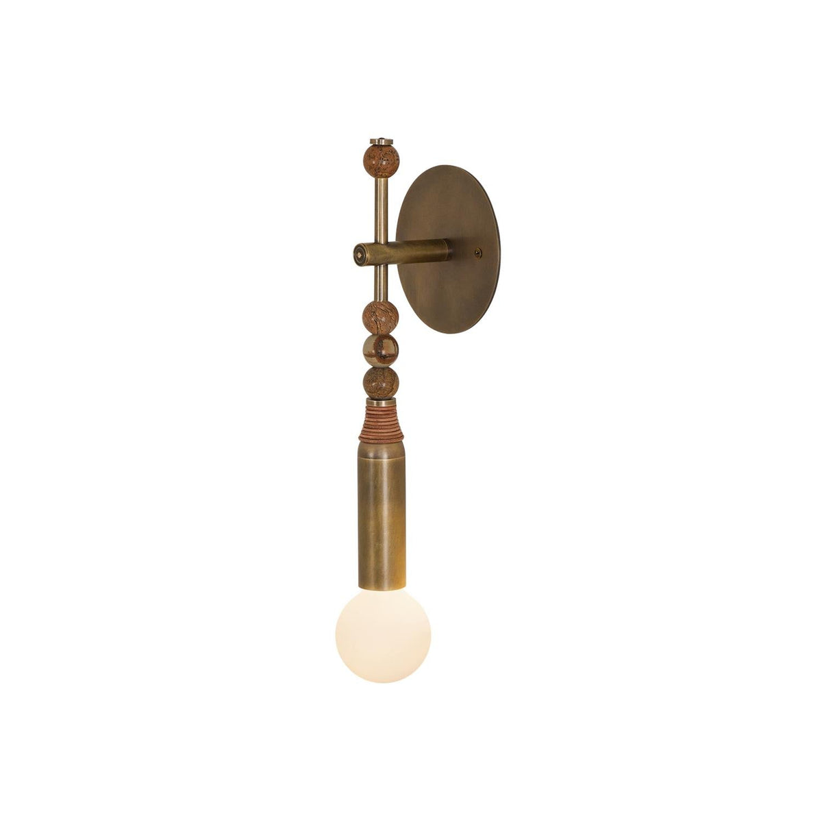 Toam Wall Lamp, brass wall sconce - view 17