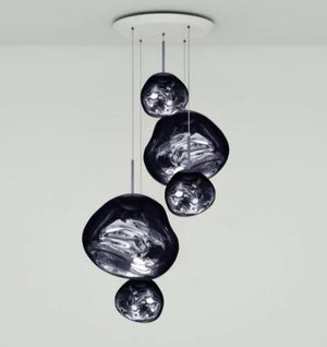 Modern Rock Glass Special Shape Pendant Lighting, chandelier - view 23