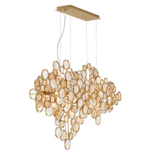Mirella Trento Clustered Glass Linear Chandelier - view 6
