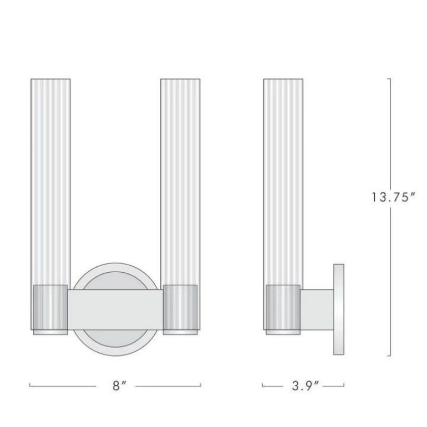 Chantelle Double Sconce, chandelier - view 5