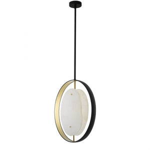 Trissoni Modern Chandelier - Gunmetal & Gold - view 2