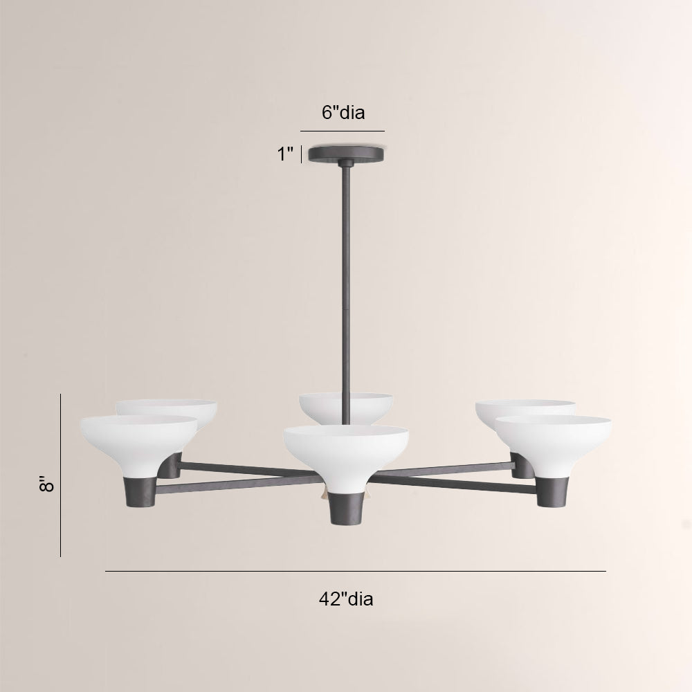Troy Round Chandelier - view 5