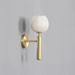 Alabaster Wall Sconce For Bedroom, chandelier - view 3