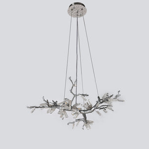 Selenite Crystal Blossom Branching Tree Chandelier - view 33