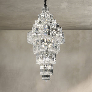 Universo Crystal Halo Chandelier - view 3