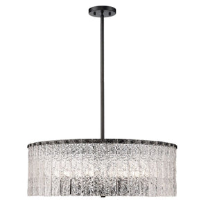Z-Lite Round Glass Chandelier - view 2