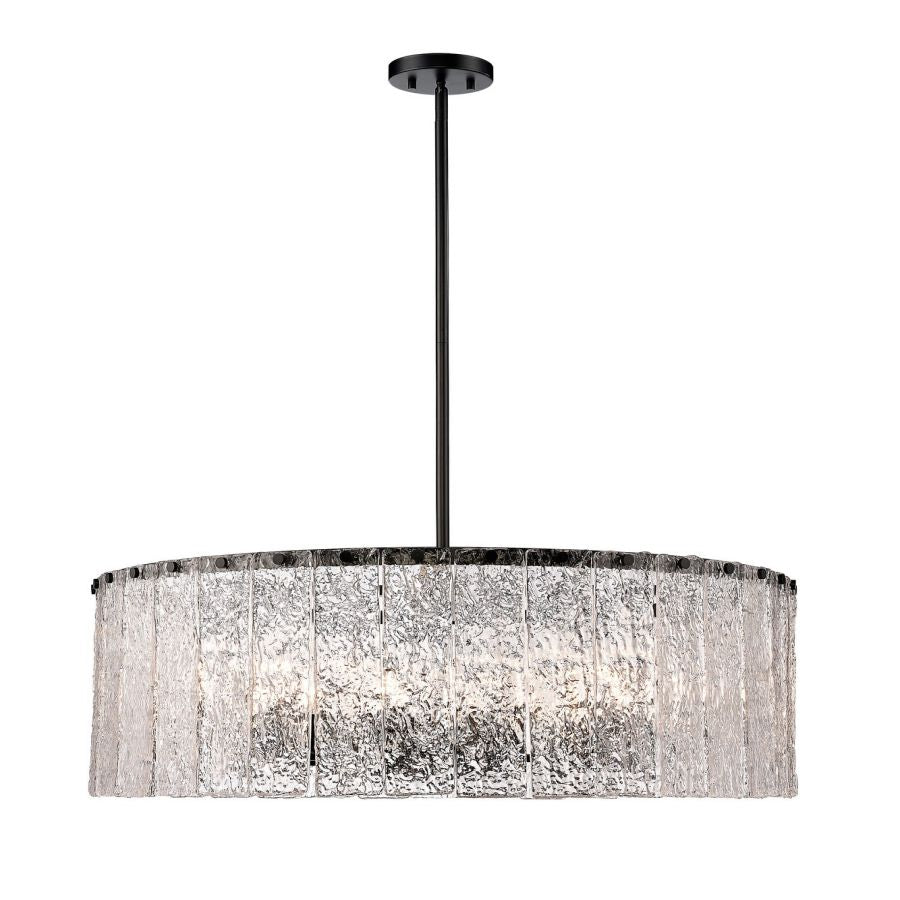 Z-Lite Round Glass Chandelier - view 4