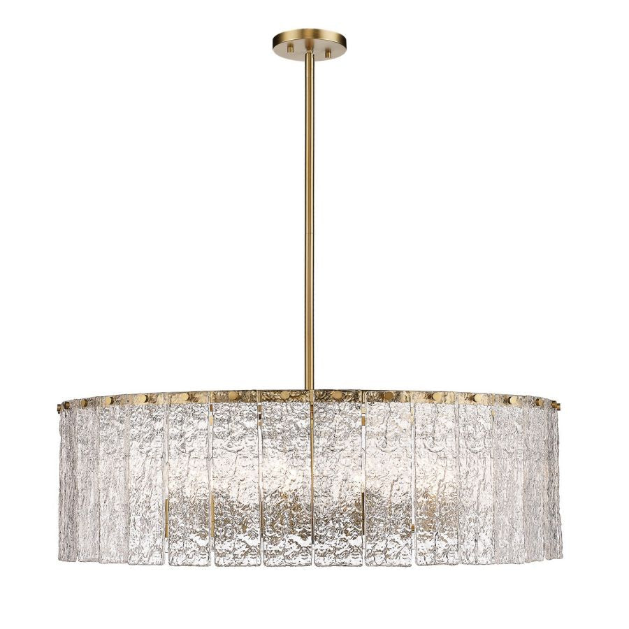 Z-Lite Round Glass Chandelier - view 3