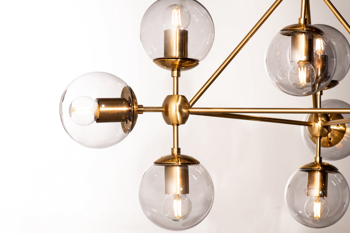 Bordeaux Mobile Glass Globe Chandelier - view 2