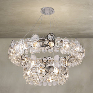 Velo Crystal Crown Chandelier - view 2