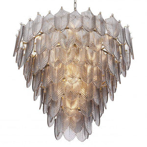 Verbier Modern Glass Chandelier S/L - Brass - view 6