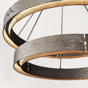 Vicky Two-Tier Round Chandelier 60" - view 8