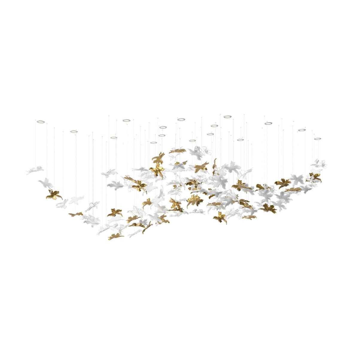 Vine Meteor Shower Crystal Spiral Chandelier - view 8