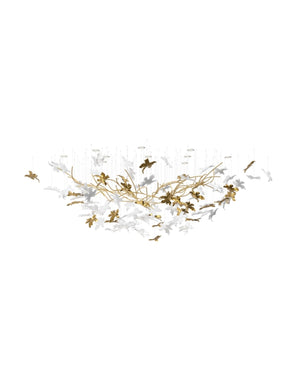 Vine Meteor Shower Crystal Spiral Chandelier - view 9
