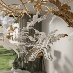 Vine Meteor Shower Crystal Spiral Chandelier - view 4