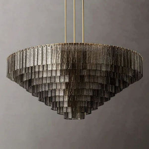 Viraag Smoke Round Chandelier 65" - view 7