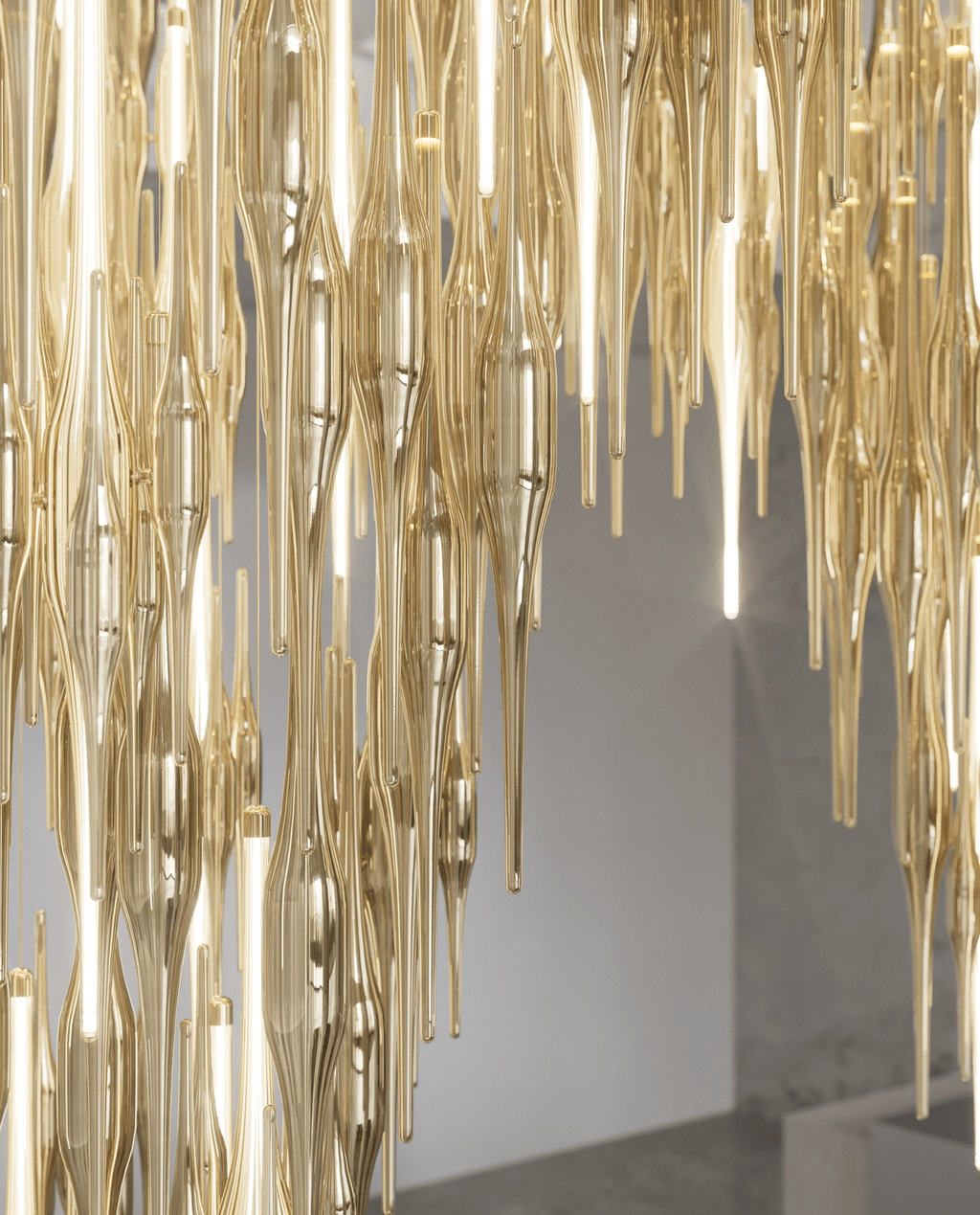 Vitara Meteor Shower Crystal Spiral Chandelier - view 4