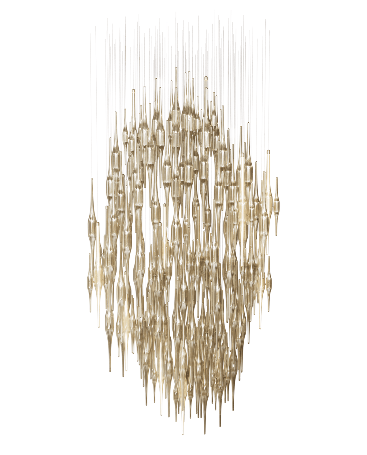 Vitara Meteor Shower Crystal Spiral Chandelier - view 11