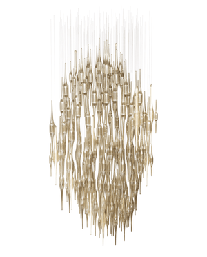 Vitara Meteor Shower Crystal Spiral Chandelier - view 11