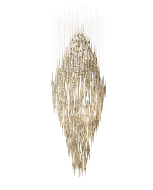 Vitara Meteor Shower Crystal Spiral Chandelier - view 6