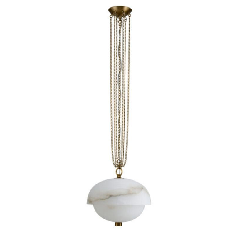 Volterra Alabaster LED Pendant 17” - view 2